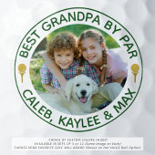 PARフォトプ最高のロガーのGRANDPA BY PARグリーン ゴルフボール