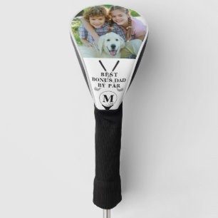 PARフォト最高のモノグラム白黒によるボーナスパパ ゴルフヘッドカバー