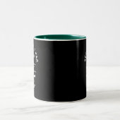 PARモノグラム名入り最高の父 ツートーンマグカップ (中央)
