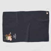 PAR最高のの祖父 – ゴルフおもしろいゴルファーGolfing ゴルフタオル (横)