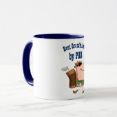 PAR最高のの祖父 – ゴルフおもしろいゴルファーGolfing マグカップ (正面左)