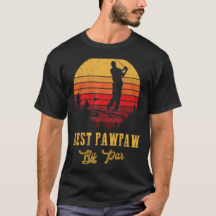 Par Father S最高の DayゴルフゴルファーTによるMens Pawpaw Tシャツ