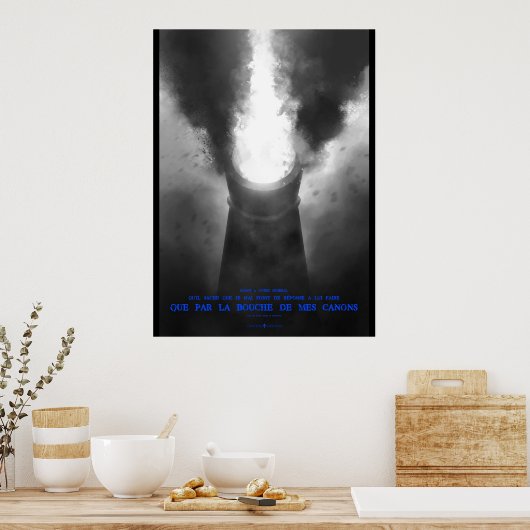 Par la bouche de mes canons ポスター (キッチン)