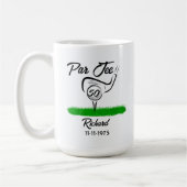 Par Off for an UnForeGettable 50th Birthday Party コーヒーマグカップ (左)