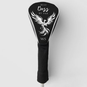 Par Rising Phoenix モノグラムイニシャル ベストボス ゴルフヘッドカバー