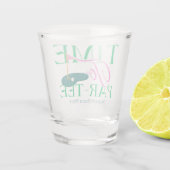 Par-Teeまでの時間 – おもしろいゴルフをテーマにしたバチェロレッテ ショットグラス (裏面)