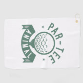 Par-Tee動物 ゴルフタオル (横)