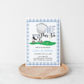 Par-Tee|ゴルフをテーマにした誕生日 |穴（1つ） |ゴルフ 招待状