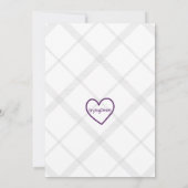 PAR-TEE, golf birthday 招待状 (裏面)