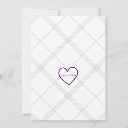 PAR-TEE, golf birthday 招待状 (裏面)