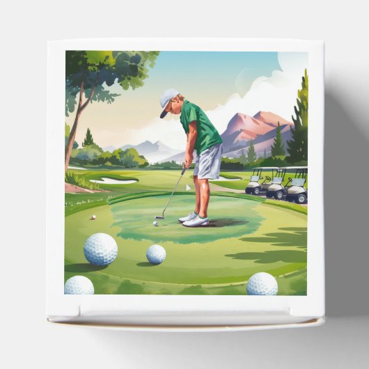 Par-Tee on the Green Golf誕生日Bash フェイバーボックス (上部)