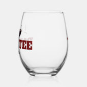 PAR TEE STEMLESSワイングラス ステムなしワイングラス (左)