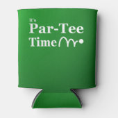 Par Tee Time Golf Club Name Own Name 缶クーラー (正面)