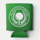 Par Tee Time Golf Club Name Own Name 缶クーラー (裏面)