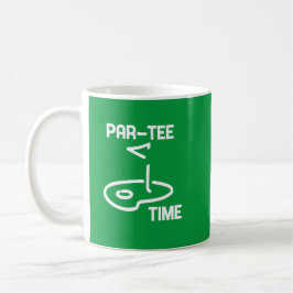 Par-Tee Time White コーヒーマグカップ