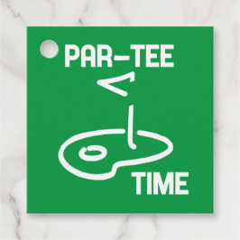 Par-Tee Time White フェイバータグ