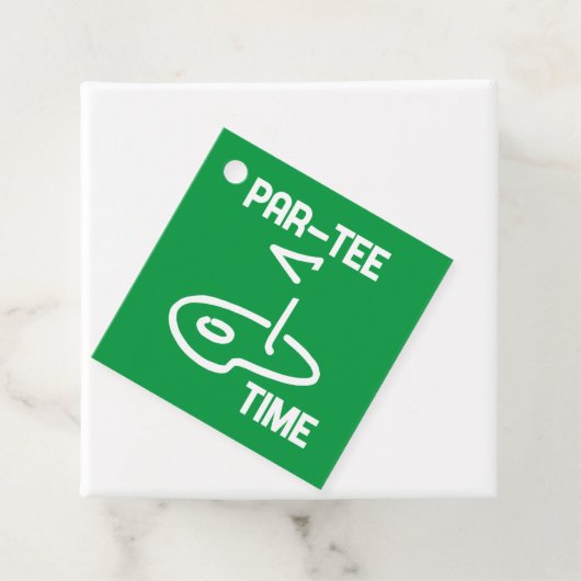 Par-Tee Time White フェイバータグ (インサイチュ)