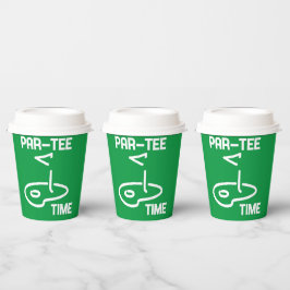 Par-Tee Time White 紙コップ