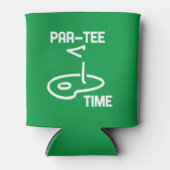 Par-Tee Time White 缶クーラー (正面)