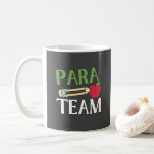 Paraチームの専門家の教育者先生 コーヒーマグカップ