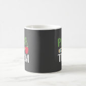 Paraチームの専門家の教育者先生 コーヒーマグカップ (中央)