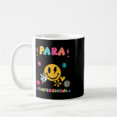 Para ドリームチーム 支援員 初めての学校再開 コーヒーマグカップ (左)