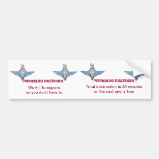 PARA-30分 バンパーステッカー