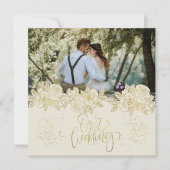 para boda personalizada con foto 招待状 (正面)