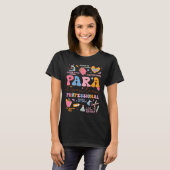 Para Dream Team 支援員の初登校 Tシャツ (正面フル)