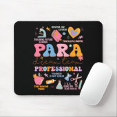 Para Dream Team Paraprofessional First Day Back To マウスパッド (マウス)
