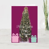 Para mi Esposa en Navidad.スペインのクリスマスカード カード (正面)