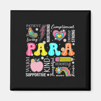 Para Professional Educator 1st Day Of Back To Scho マグネット