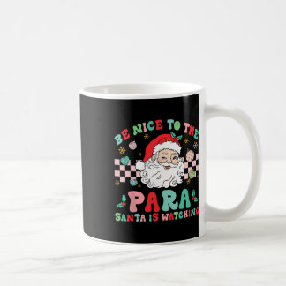 Para Santa Is Watcに対してParaprofessionalは優しい コーヒーマグカップ