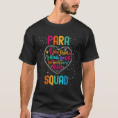 PARA Squad Appreciation Week Back to School Heart Tシャツ (正面)