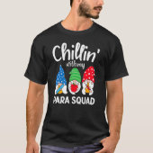 Para Squad Chillin Para Educator Tシャツ (正面)