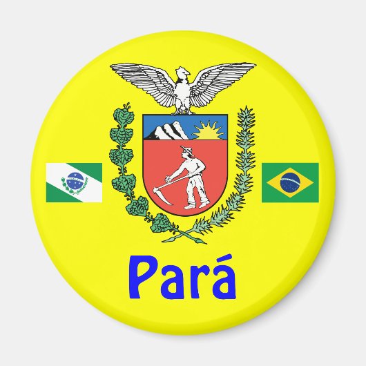 Para State, Brazil Shirt マグネット (正面)