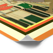 Para Todosアールデコ「One Too Many」ポスター12 x 16 ポスター (角)