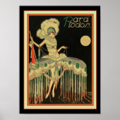 Para Todos Art Deco Poster 12 x 16 ポスター (正面)