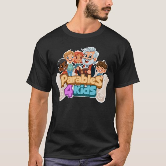 Parable4Kidsダークト Tシャツ (正面)