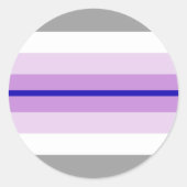 Paraboy Pride Flag  ラウンドシール (正面)