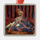 Paracasの墓地からのペルーのミイラ メタルオーナメント (正面)