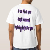 Parachuter Tシャツ (裏面)