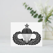 Parachutist badge, Senior ポストカード (スタンド正面)