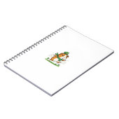 Parade Fan Guinea Pig St.Patrick's Day ノートブック (左側)