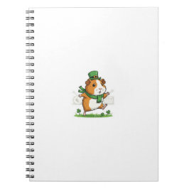 Parade Fan Guinea Pig St.Patrick's Day ノートブック