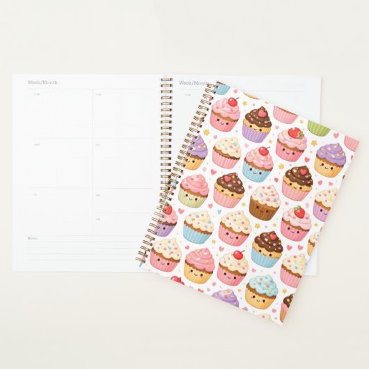Parade of Cupcakes Planner プランナー手帳 (ディスプレー)