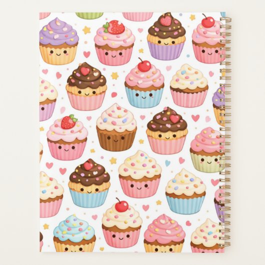 Parade of Cupcakes Planner プランナー手帳 (裏面)