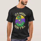 Parade Rex It`s Mardi Gras Yall Carnival Beads Mas Tシャツ (正面)