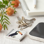 「Paradisの鳥の歴史からのToucan No.2、 キーホルダー (側面)
