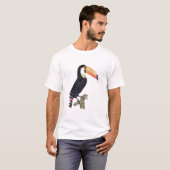 「Paradisの鳥の歴史からのToucan No.2、 Tシャツ (正面フル)